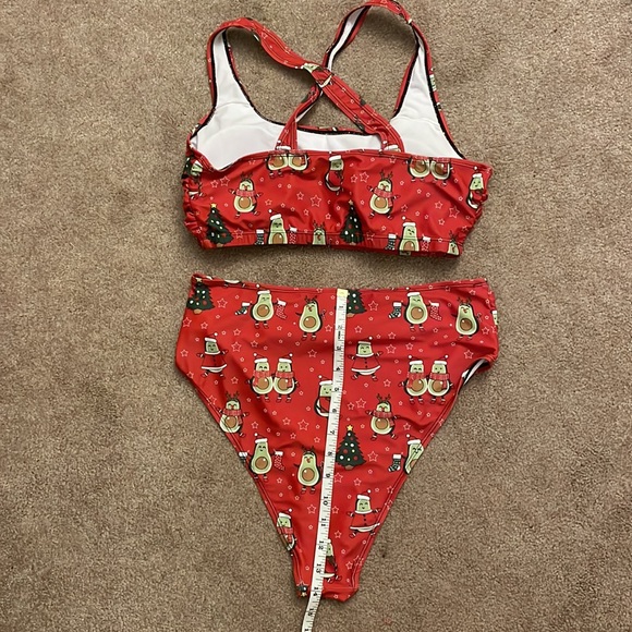 Avocado Christmas Bikini - Picture 4 of 7